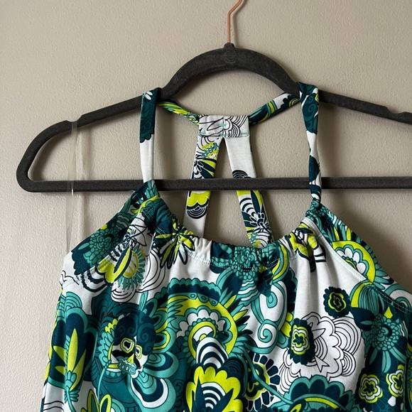 PrAna Quinn Dress in Lake Flower Power Pattern Built In Bra M - Picture 7 of 12